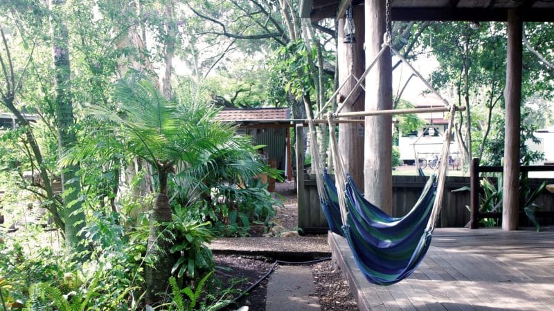 Woolshed Eco Lodge Hammocks Scaled