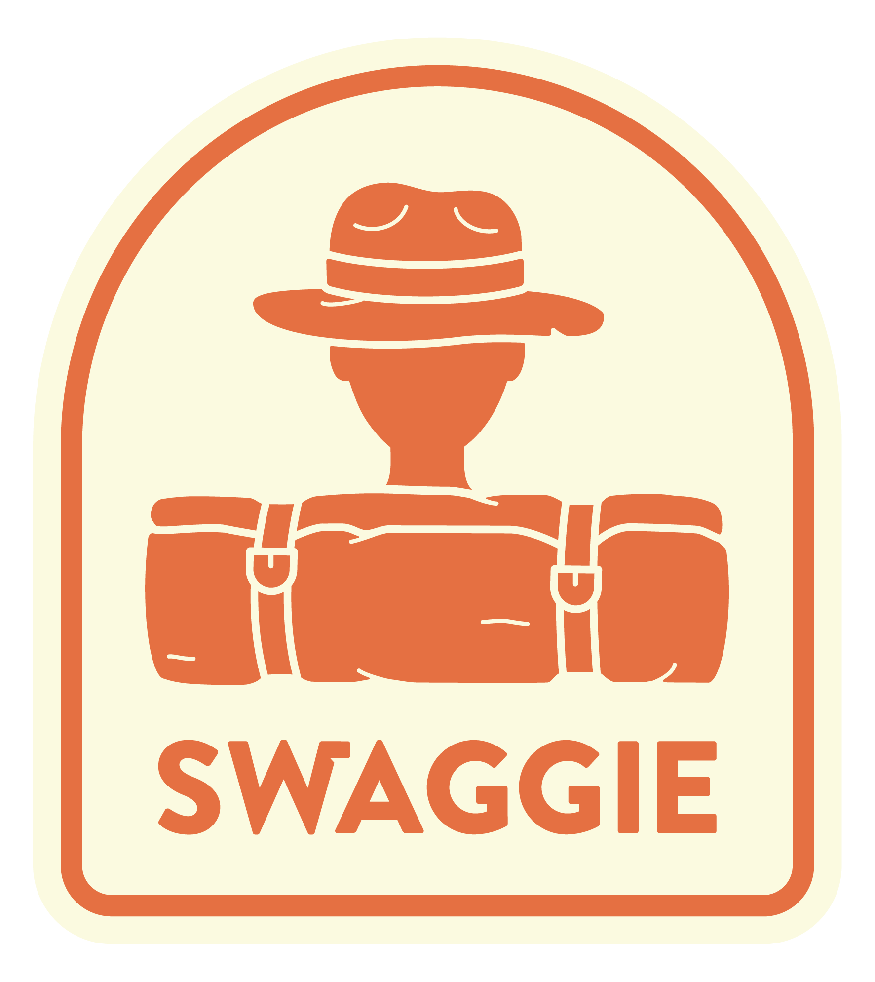 Swaggie Logo Orange Boarder[572896]